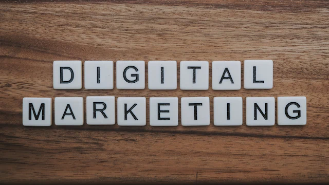 Digital marketing strategy illustration