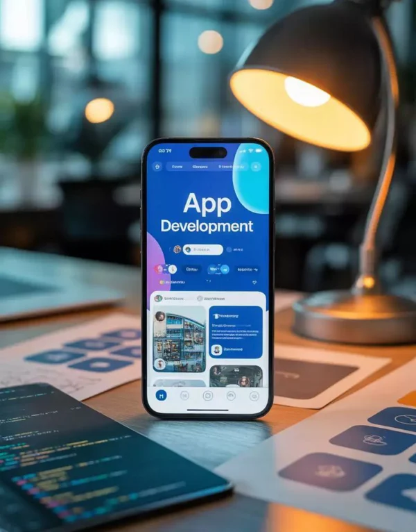 App Design & Development _ Radixweb _ Cross-Platform Success